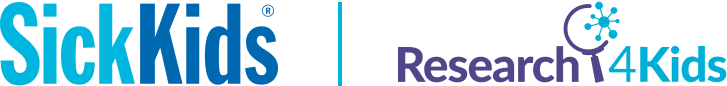 SickKids Research4Kids logos